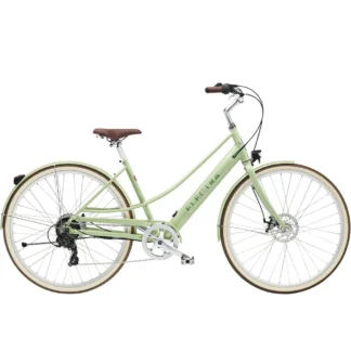 Electra Loft Go 7D EQ Step-Thru Hybrid Electric Bike 2023 Matcha Green